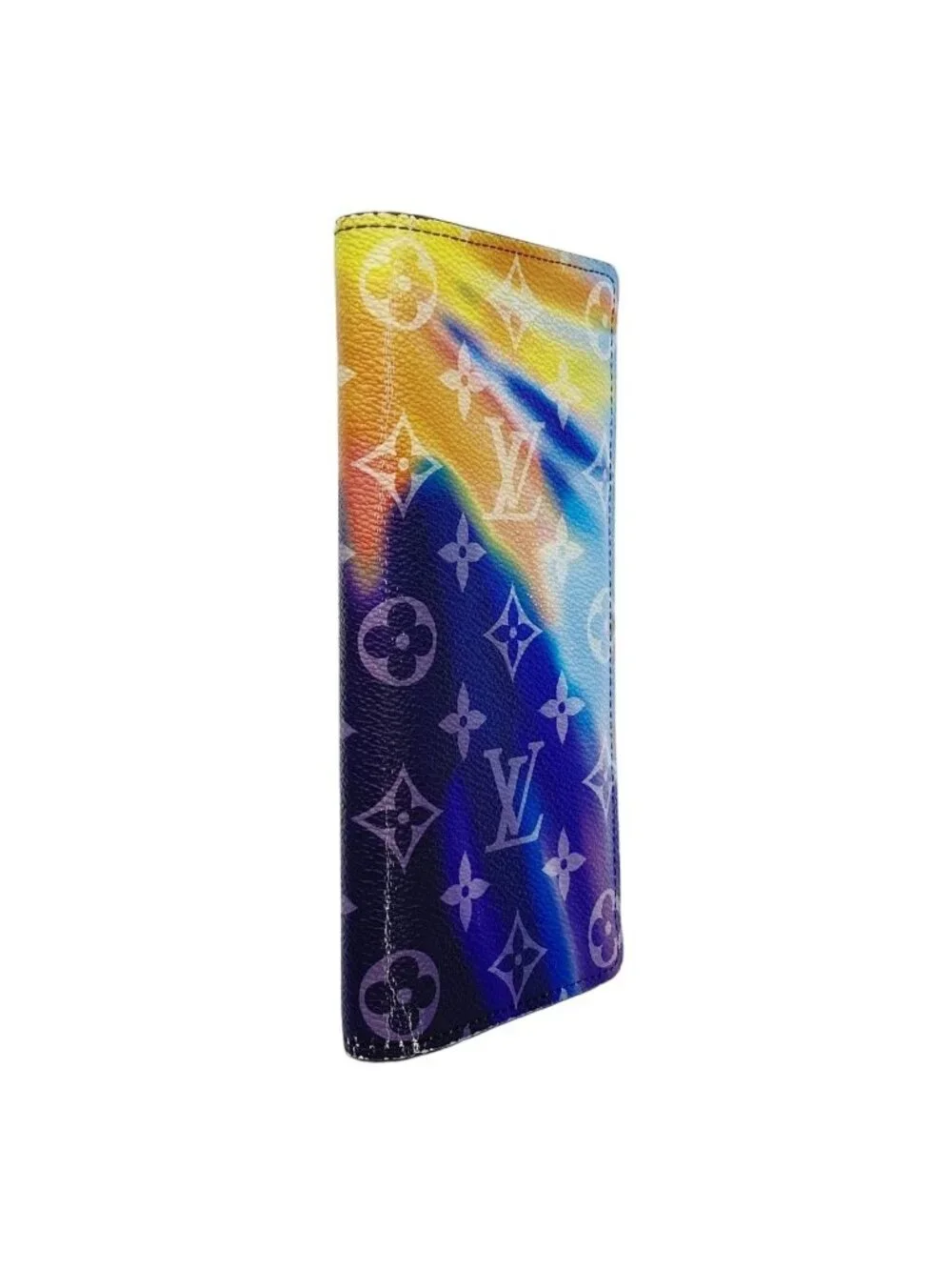 Louis Vuitton Wallet Monogram Sunset Portefeuille Brazza Multicolor